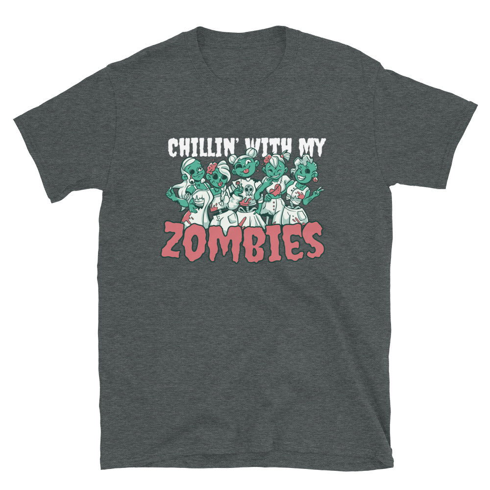 Zombie Nurses Halloween Unisex T-Shirt