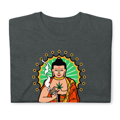 Smoking Buddha Pop Culture Unisex T-Shirt