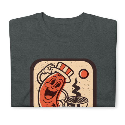 Smoking Hot Sausage Unisex T-Shirt