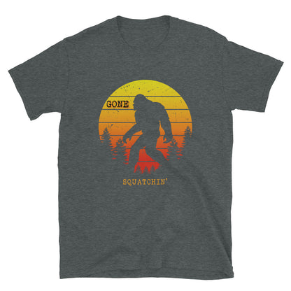 Bigfoot Gone Squatchin Unisex T-Shirt