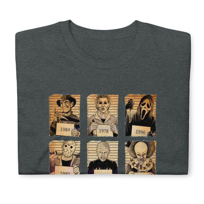 Horror Suspects T-Shirt, Halloween