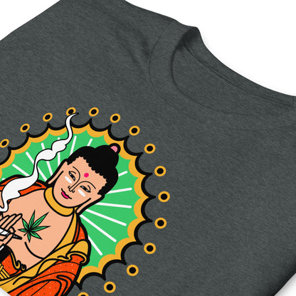 Smoking Buddha Pop Culture Unisex T-Shirt