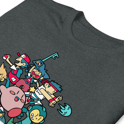 Retro Video Characters T-Shirt