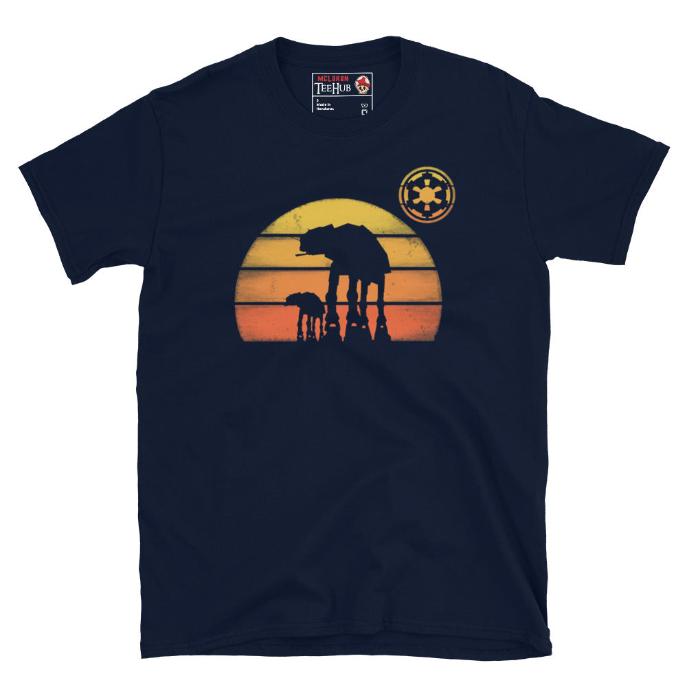 Star wars Imperial Walkers T-Shirt Navy