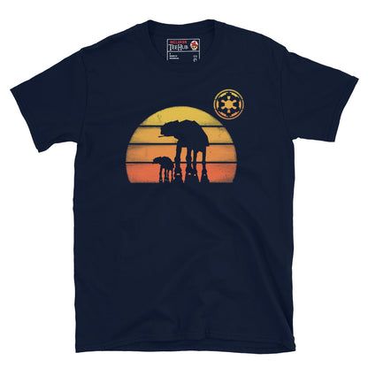 Star wars Imperial Walkers T-Shirt Navy