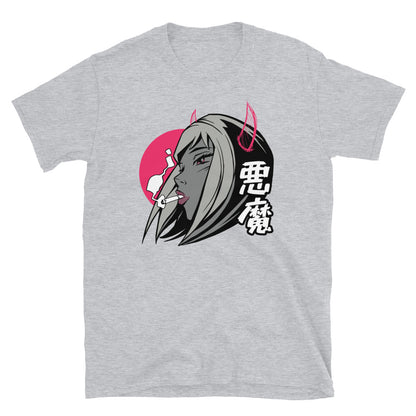 Japanese Smoking Girl t shirt, Anime Girl t shirt, t shirt Anime Girl, t shirt Japanese girl, Japanese girl t shirt, Retro girl shirt, shirt