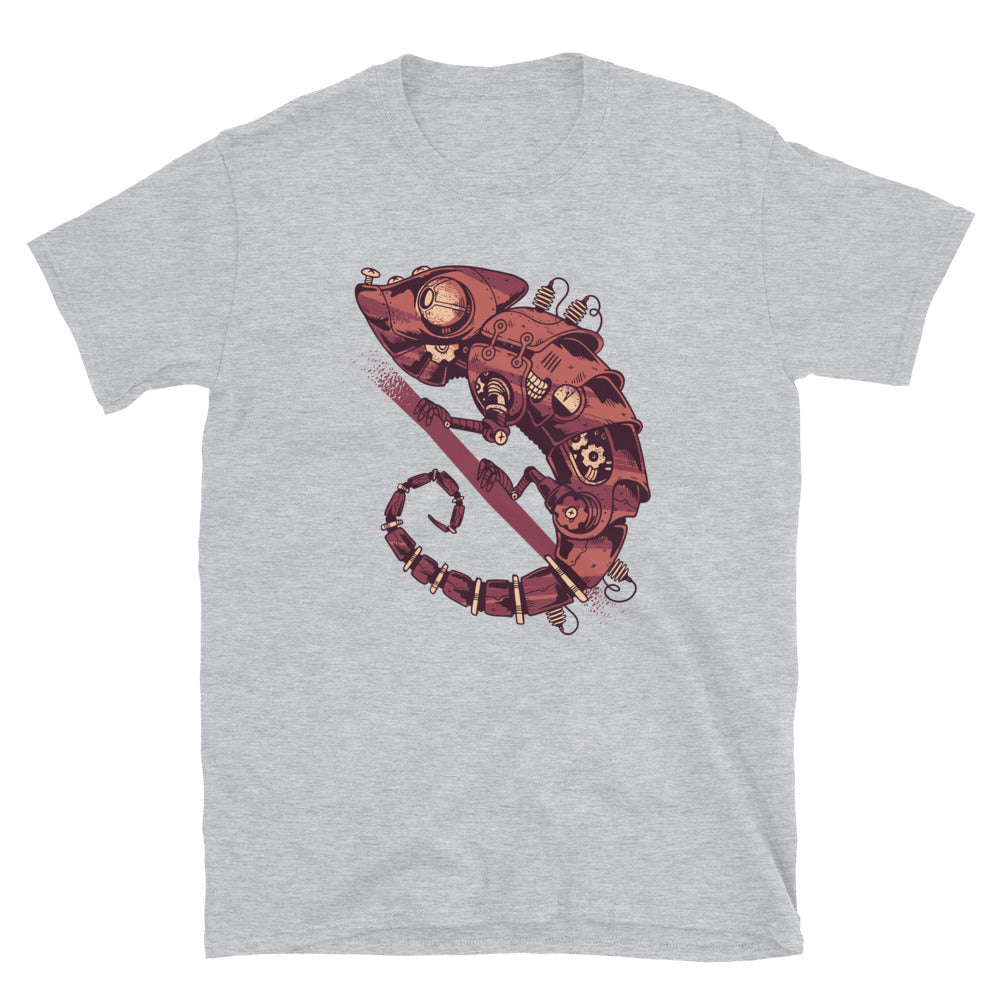 Steampunk Chameleon Unisex T-Shirt