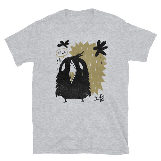 Birdy Unisex T-Shirt, Blackbird t-shirt, Bird shirt, Bird tee, Blackbird shirt, Blackbird tee, Bird lovers t-shirt, Birdwatching t-shirt,