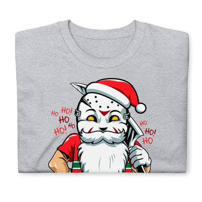 Jason Voorhees Santa Halloween Unisex T-Shirt