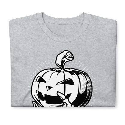 Pumpkin Skeleton hand Halloween Unisex T-Shirt