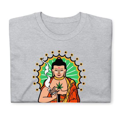 Smoking Buddha Pop Culture Unisex T-Shirt