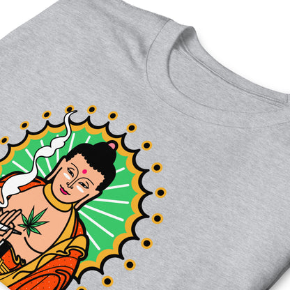 Smoking Buddha Pop Culture Unisex T-Shirt