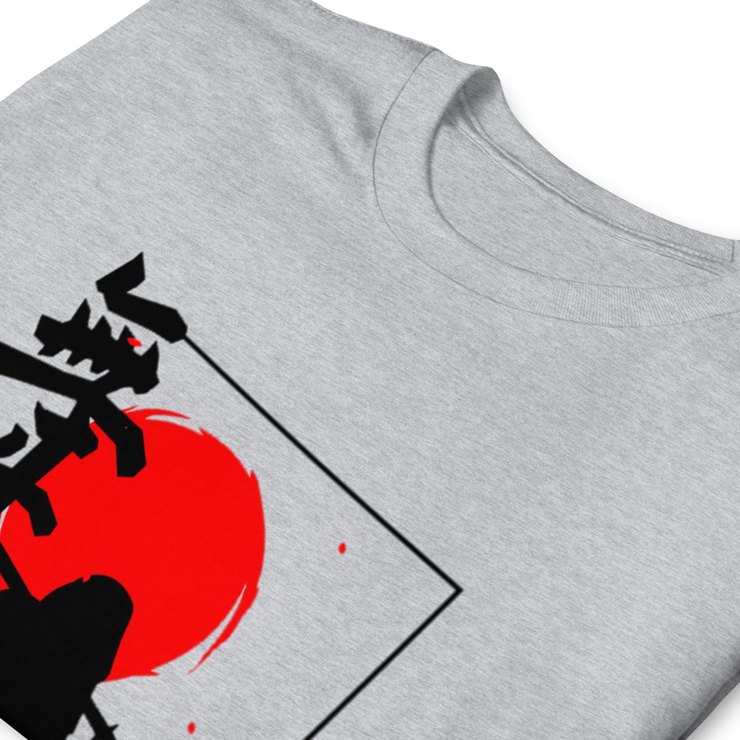 Crouching Samurai Manga Unisex T-Shirt