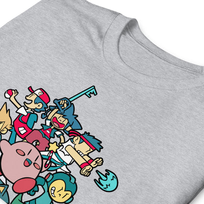 Retro Video Characters T-Shirt