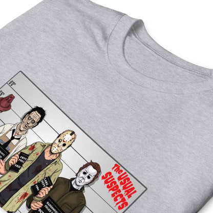 Horror Movie Usual Suspects Unisex T-Shirt