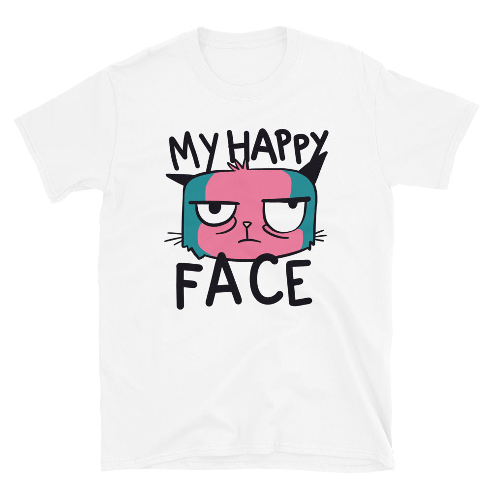 Cat Happy Face tshirt