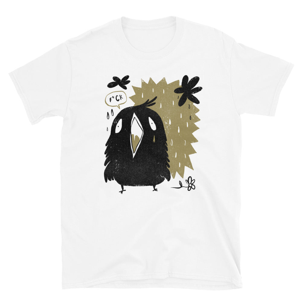 Birdy Unisex T-Shirt, Blackbird t-shirt, Bird shirt, Bird tee, Blackbird shirt, Blackbird tee, Bird lovers t-shirt, Birdwatching t-shirt,