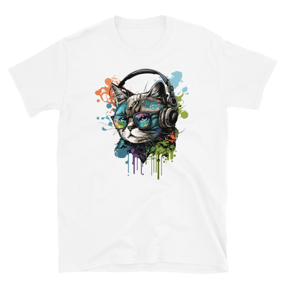 Cat Unisex T-Shirt, Cat image t-shirt, Cat image shirt, Cat image tee, Cat t-shirt, Cat shirt, Cat tee