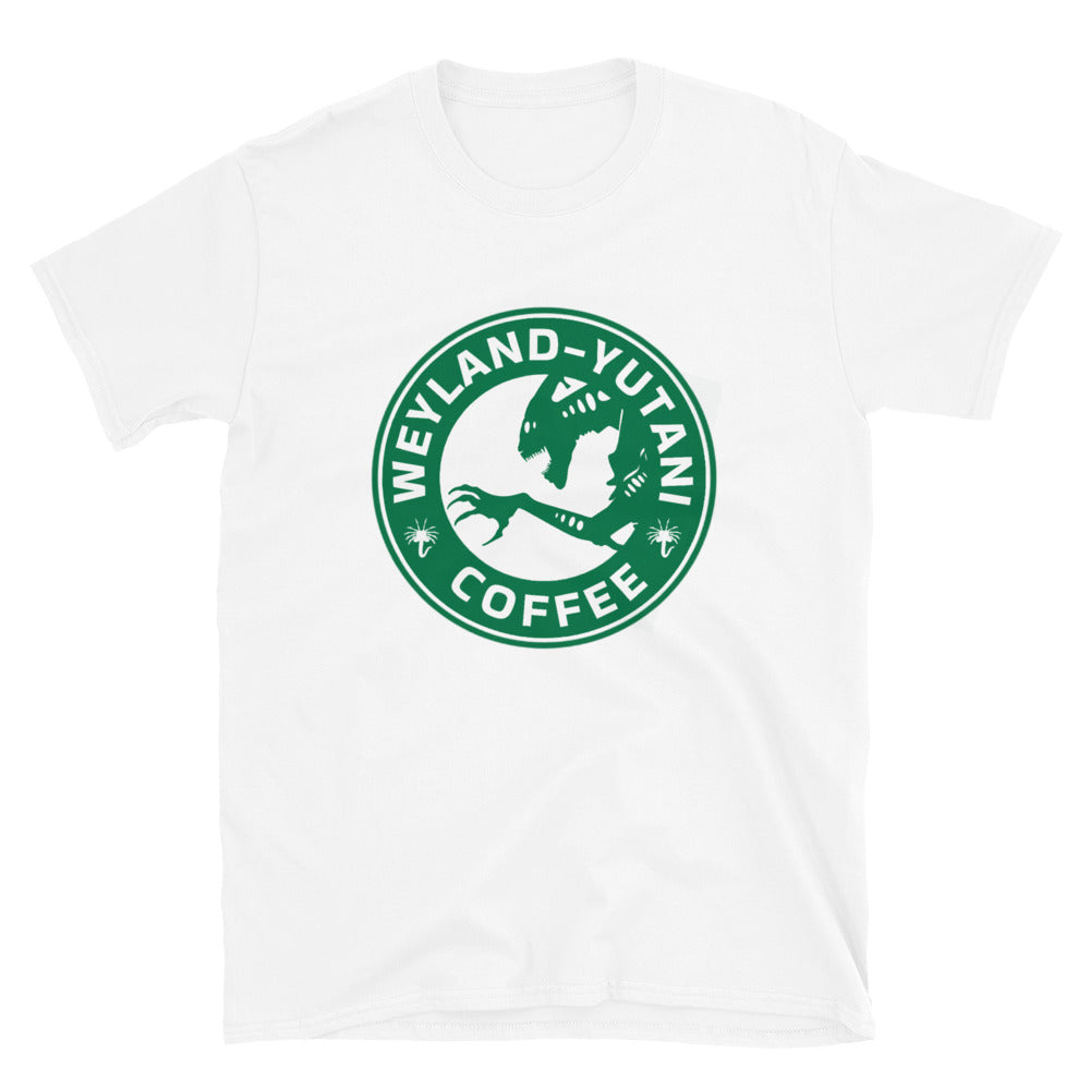Aliens T-shirt, Weyland-Yutani Coffee.