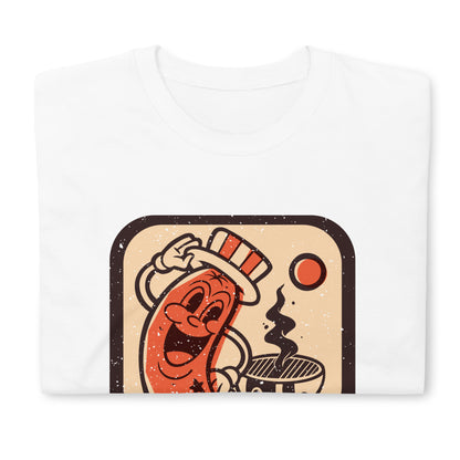 Smoking Hot Sausage Unisex T-Shirt