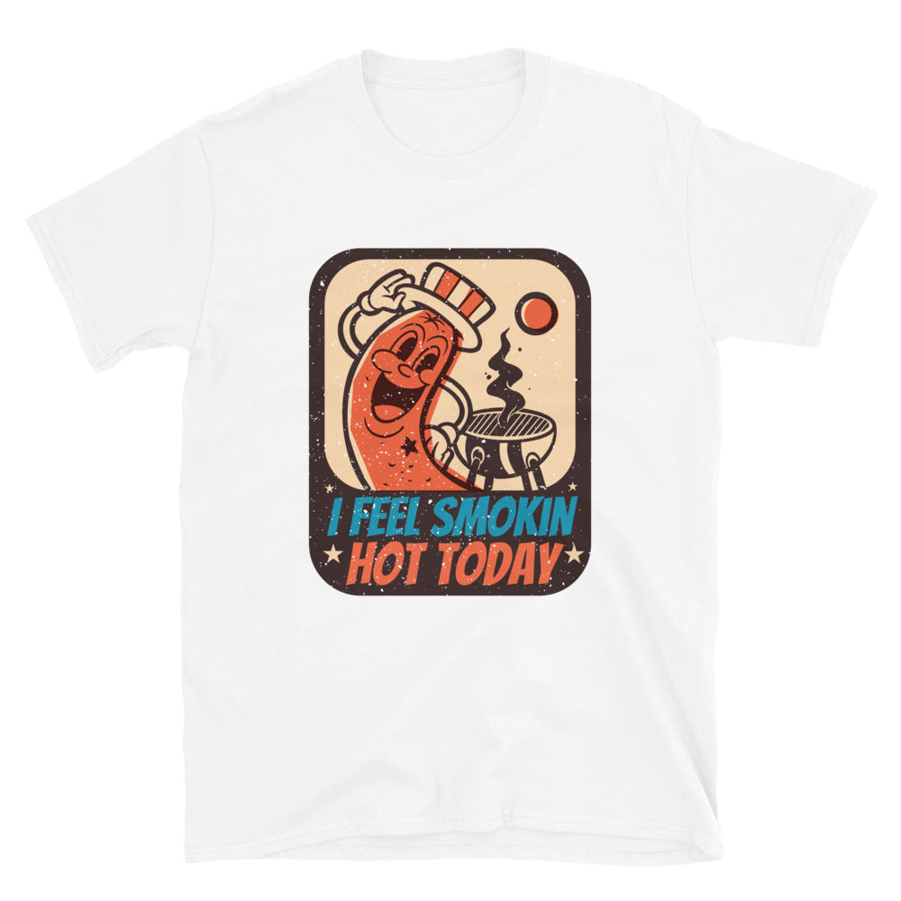 Smoking Hot Sausage Unisex T-Shirt