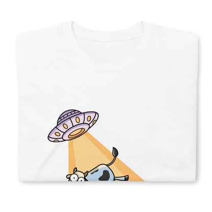 Cow Abduction UFO T-Shirt