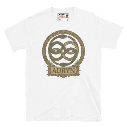 AURYN emblem t-shirt inspired by The NeverEnding Story. White