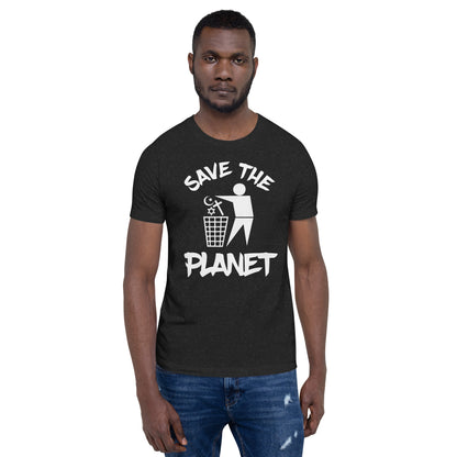 Save the Planet Unisex t-shirt,