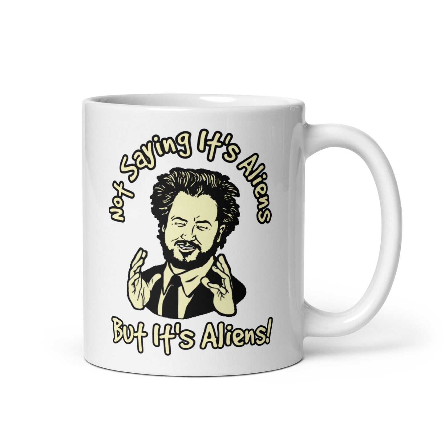 Ancient Aliens Giorgio Tsoukalos Coffee Mug 11oz
