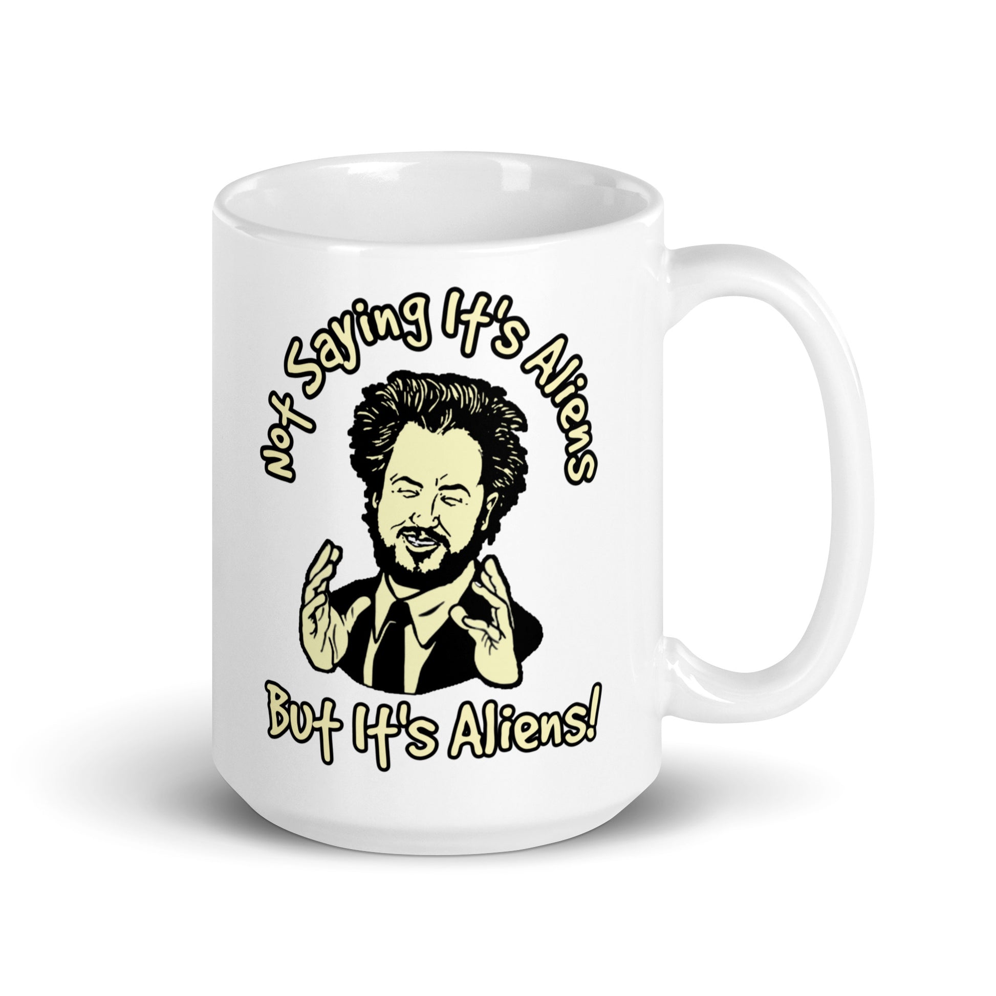 Ancient Aliens Giorgio Tsoukalos Coffee Mug 15oz