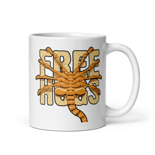 Facehugger White Coffee Mug 11oz