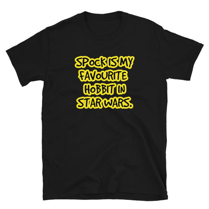 Star Trek, Star wars, Lord of the Rings T-Shirt Black 