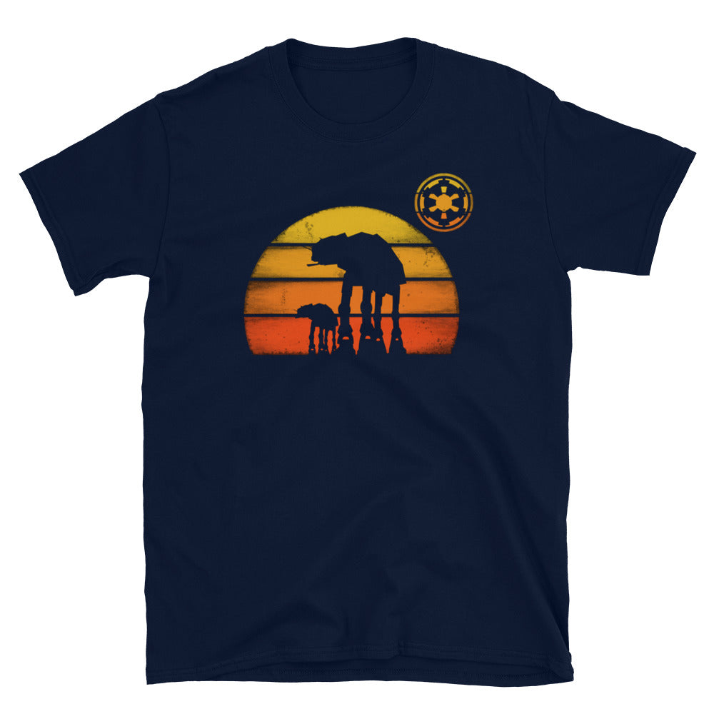 Star wars Imperial Walkers T-Shirt Navy