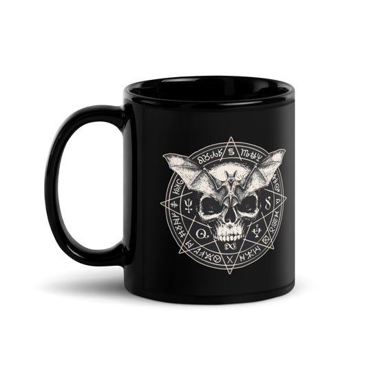 Darkness Black Glossy Mug, Mug darkness, witchcraft  mug, Mug witchcraft, black magic style mug, Mug black magic style mug, - McLaren Tee Hub 