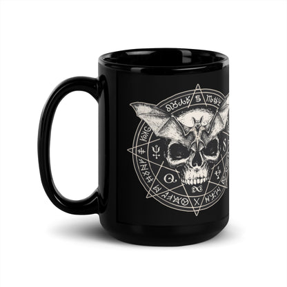 Darkness Black Glossy Mug, Mug darkness, witchcraft  mug, Mug witchcraft, black magic style mug, Mug black magic style mug, - McLaren Tee Hub 