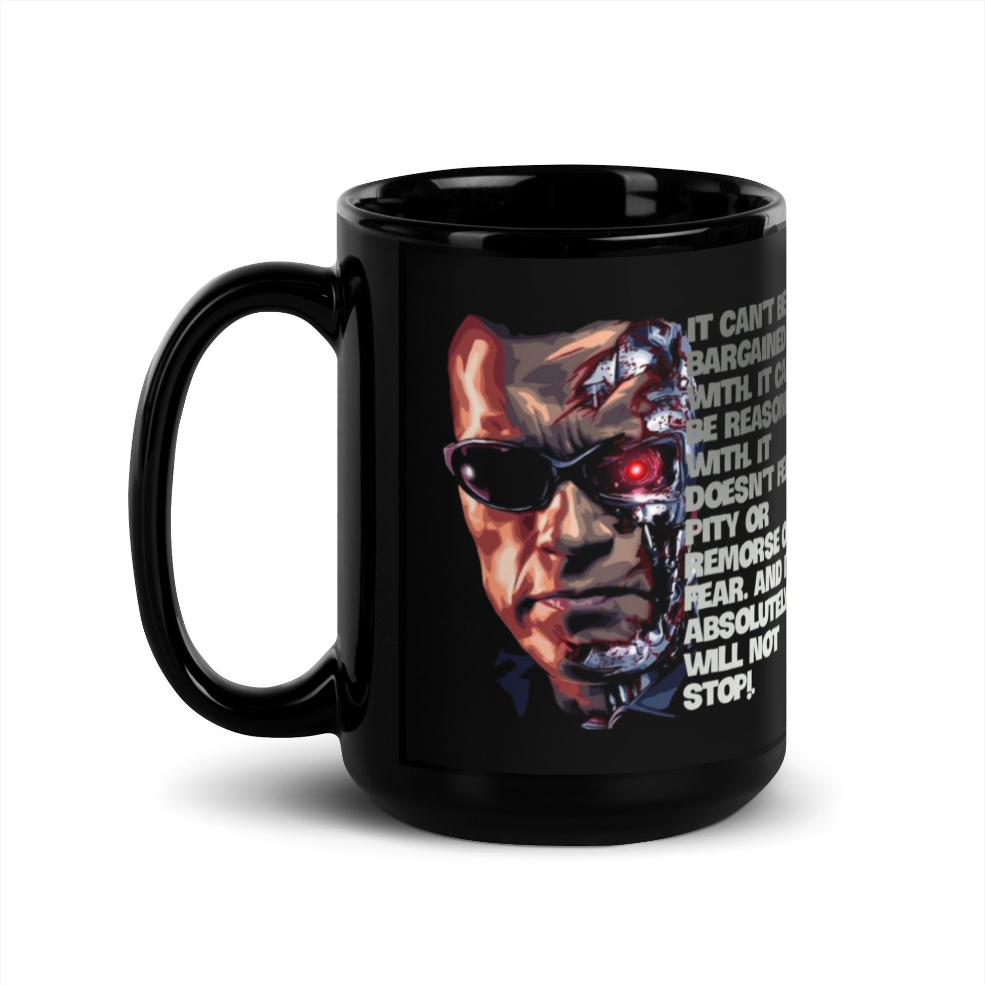 80s Sci-fi movie Black Glossy Mug, Mug 80s Sci-fi movie, Eighties Sci-fi movie mug, Mug Eighties Sci-fi movie, film geek mug - McLaren Tee Hub 