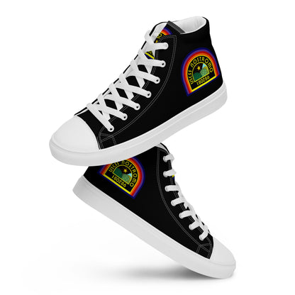 Nostromo Men’s high top canvas shoes,  Nostromo Hi Tops, Hi Tops Nostromo, Alien movie Hi Tops, Hi Tops Alien Movie, shoes, sneakers - McLaren Tee Hub 