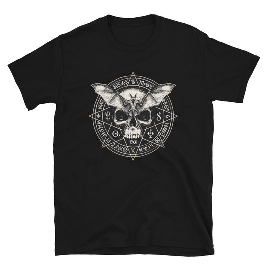 DARKNESS Unisex T-Shirt, t-shirt DARKNESS, devil t-shirt, t-shirt devil, witchcraft t-shirt, t-shirt witchcraft, dark magic t-shirt, - McLaren Tee Hub 