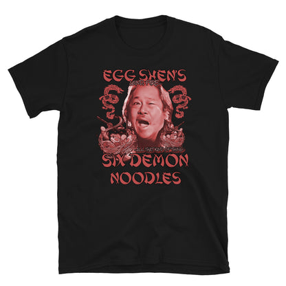 Big Trouble in Little China, Egg Shens Six Demon Noodles Unisex T-Shirt, Six demon bag, Big Trouble in Little China t-shirt, - McLaren Tee Hub 