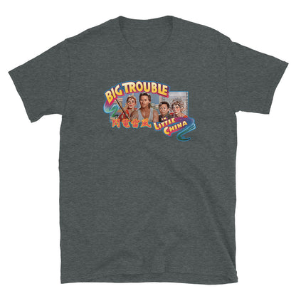 Big Trouble in Little China Unisex T-Shirt, T-Shirt Big Trouble in Little China, Jack Burton t-shirts, t-shirts Jack Burton, Lo Pan, - McLaren Tee Hub 