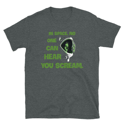 Alien in space no one can hear you scream Unisex T-Shirt, T-shirt Alien1979, Alien movie T-shirts, horror movie t-shirt, t-shirt horror film - McLaren Tee Hub 