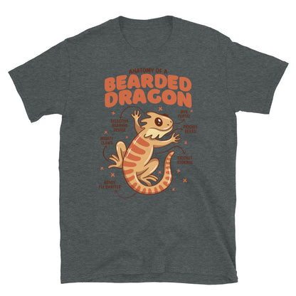 Beaded Dragon Unisex T-Shirt, Bearded Dragon t-shirt, Bearded Dragon tshirt, Bearded Dragon shirt, Bearded Dragon tee, Reptile t-shirt - McLaren Tee Hub 