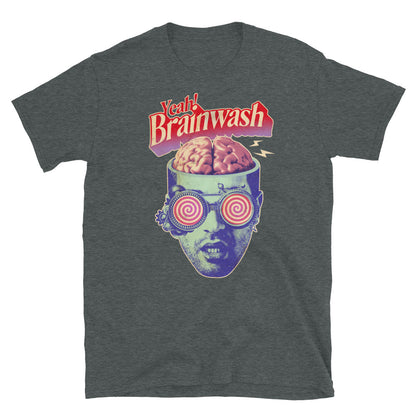 Brainwashed Unisex T-Shirt, Brainwashed t-shirt, Brainwashed tshirt, Retro Brainwashed tshirt, funky t-shirt, t-shirt Brainwashed. - McLaren Tee Hub 