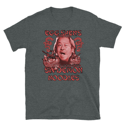 Big Trouble in Little China, Egg Shens Six Demon Noodles Unisex T-Shirt, Six demon bag, Big Trouble in Little China t-shirt, - McLaren Tee Hub 