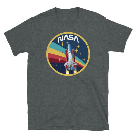 Nasa style Unisex T-Shirt, Nasa t-shirt, Nasa shirt, Nasa tee, Space T-shirt, Space shirt, Space tee, Space Shuttle t-shirt, - McLaren Tee Hub 