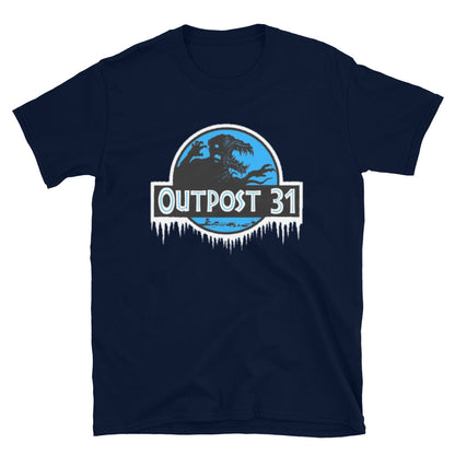 The Thing movie t shirt, t shirt the Thing movie, outpost 31 tshirt, tshirt outpost 31, Horror movie t shirt, tshirt the Thing,  syfy fan - McLaren Tee Hub 