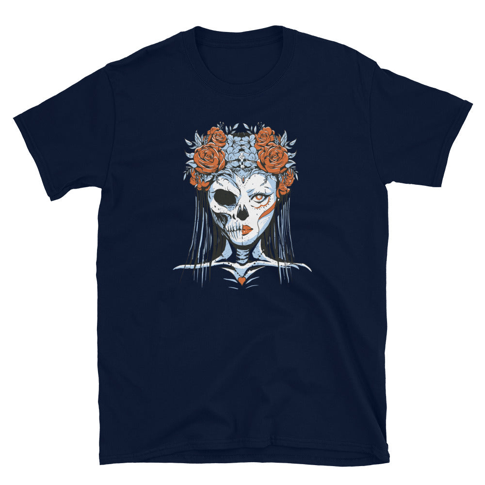 Corpse Bride Unisex T-Shirt, t-shirt corpse Bride, skeleton bride T-Shirt,  T-Shirt skeleton Bride, skull T-Shirt, T-Shirt Skull, - McLaren Tee Hub 