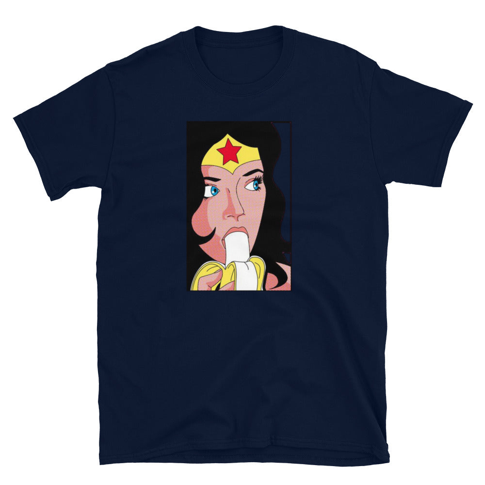 Wonderwoman Short-Sleeve Unisex T-Shirt, t-shirt wonderwoman, superhero t-shirt, t-shirt superhero, DC comics tshirt, DC HEREOS, - McLaren Tee Hub 