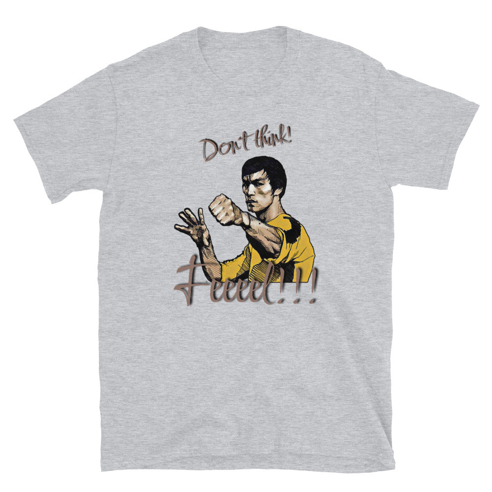 Bruce Lee style Unisex T-Shirt, T-Shirt Bruce Lee style, kung-fu style t-shirt, t-shirt kung-fu style, Martial Arts t-shirt, - McLaren Tee Hub 