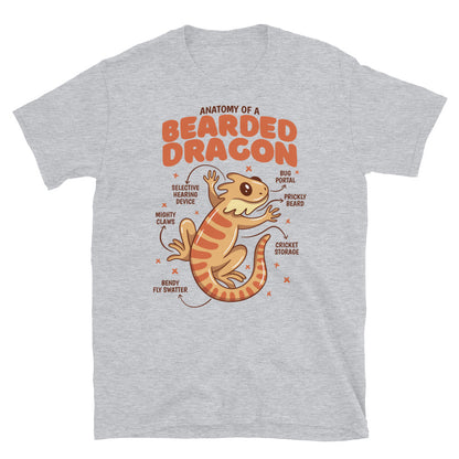 Beaded Dragon Unisex T-Shirt, Bearded Dragon t-shirt, Bearded Dragon tshirt, Bearded Dragon shirt, Bearded Dragon tee, Reptile t-shirt - McLaren Tee Hub 